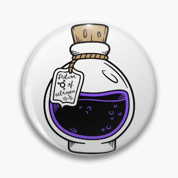 Item preview, Potion of Estrogen Bottle designed and sold by maxamillionbux.