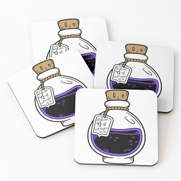 Item preview, Potion of Estrogen Bottle designed and sold by maxamillionbux.