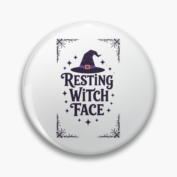 Item preview, Resting Witch Face – Sassy Halloween Quote Design designed and sold by Bold Doodles.