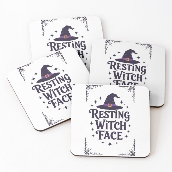 Item preview, Resting Witch Face – Sassy Halloween Quote Design designed and sold by Bold Doodles.