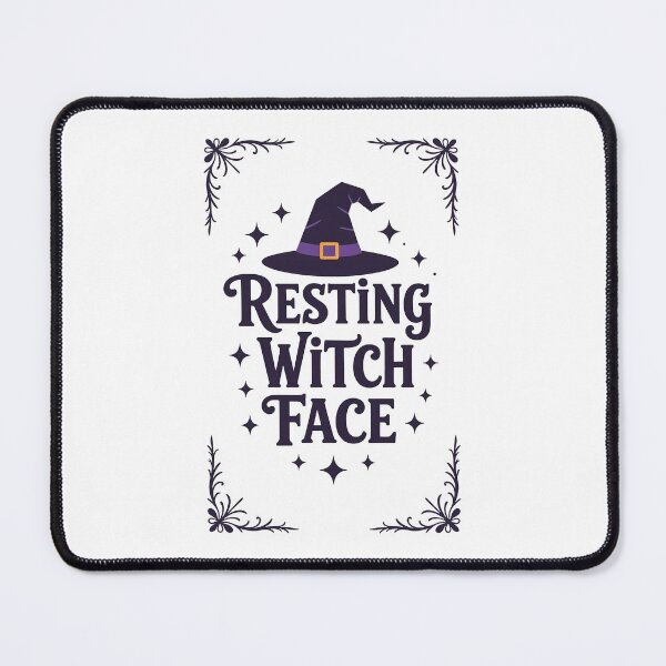 Item preview, Resting Witch Face – Sassy Halloween Quote Design designed and sold by Bold Doodles.