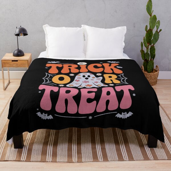 Item preview, Trick Or Threat Ghost Halloween designed and sold by BakeryDozen.