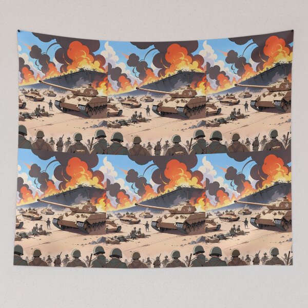 Item preview, Tanks War Cosmic Battles Natural Harmony Journey Environments designed and sold by ART ATTACK ZONE.
