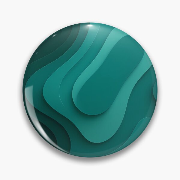 Artikelvorschau, Abstraktes Schichtdesign in Grün und Teal entworfen und verkauft von MajesticArtPL.