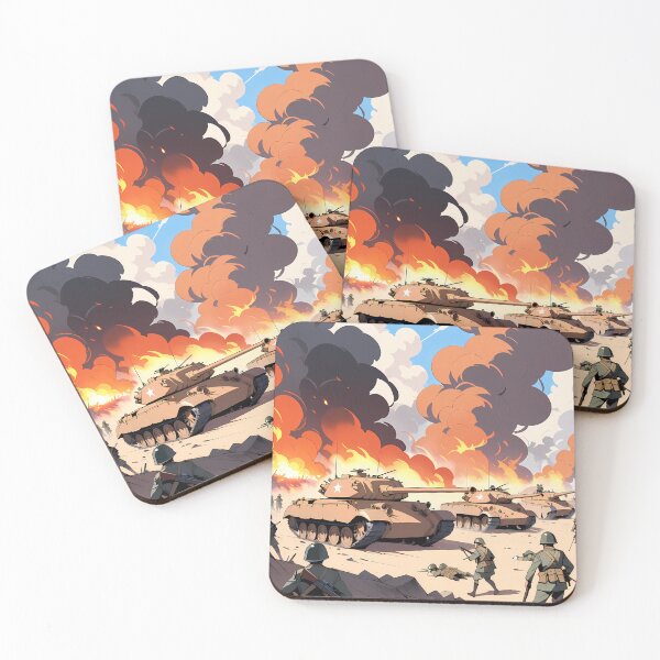 Item preview, Soldiers Tanks Cosmic Battles Natural Harmony Journey Environments designed and sold by ART ATTACK ZONE.