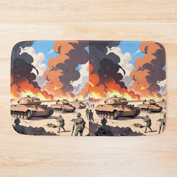 Item preview, Soldiers Tanks Cosmic Battles Natural Harmony Journey Environments designed and sold by ART ATTACK ZONE.