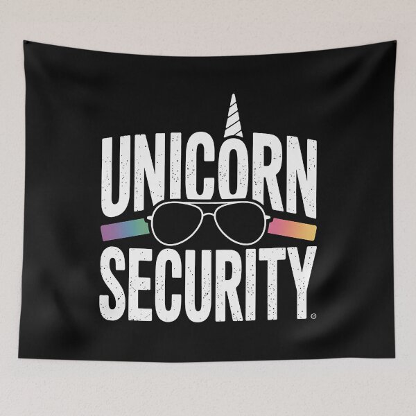 Item preview, Unicorn Security Halloween Costume Funny designed and sold by BakeryDozen.