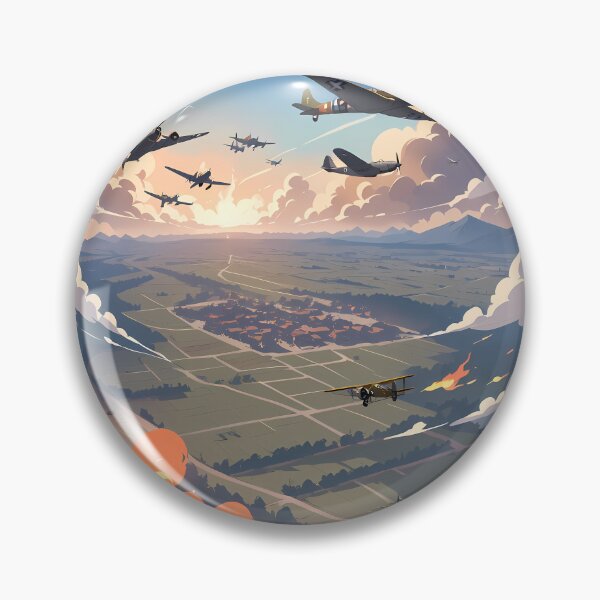 Item preview, Airplanes Fight Cosmic Battles Natural Harmony Journey Environments designed and sold by ART ATTACK ZONE.