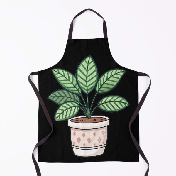 Item preview, Cute Calathea Plant in Pot Aesthetic  designed and sold by VividOrganica.