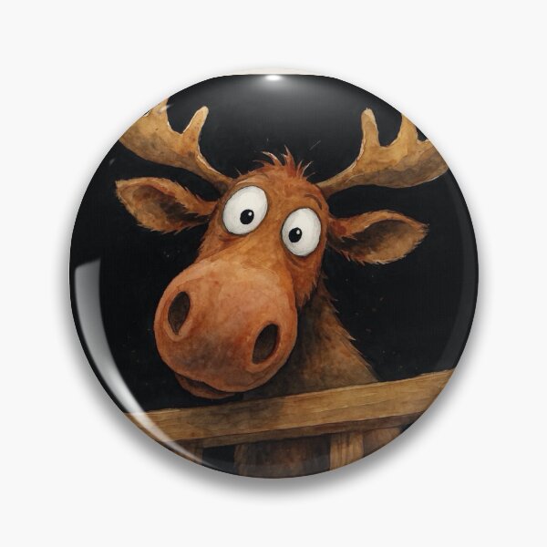 Item preview, ‘ Malcolm Moose ' BY SHiRLeY MacARTHuR designed and sold by Shirley MacArthur Art.