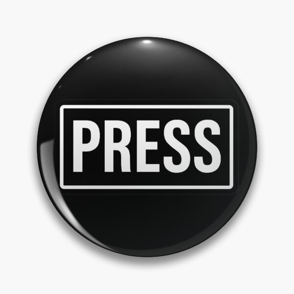 Item preview, PRESS Logo – Transparent High-Resolution Design for Reporters & Filmmakers designed and sold by getpressedshirt.