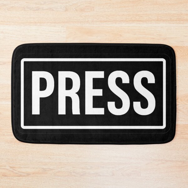 Item preview, PRESS Logo – Transparent High-Resolution Design for Reporters & Filmmakers designed and sold by getpressedshirt.