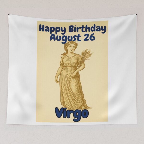 Item preview, Birthday Zodiac Sign – August 26 designed and sold by ariksworld.