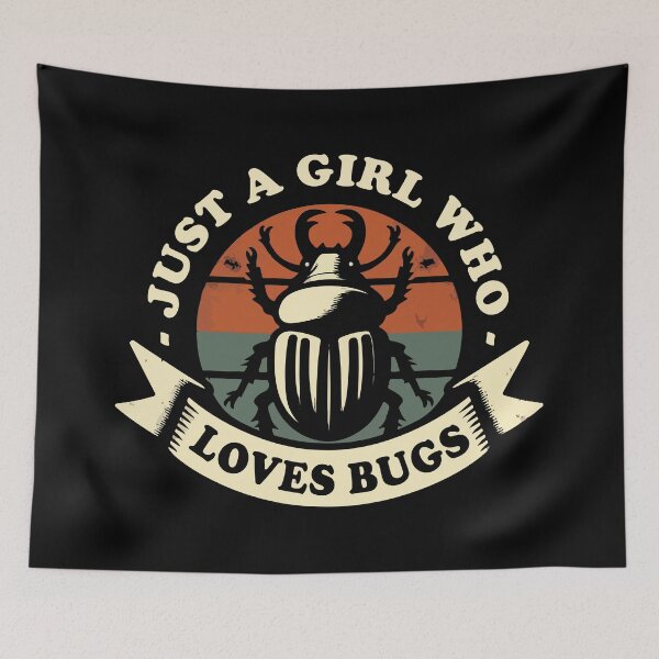 Item preview, Just a Girl who loves bugs designed and sold by Scaryzz.
