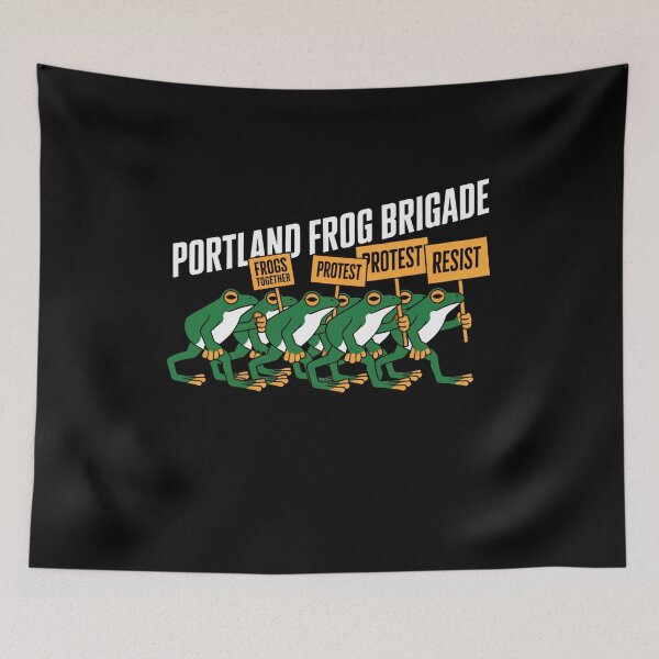 Item preview, Portland Frog Brigade designed and sold by Mateusz Majcherek.