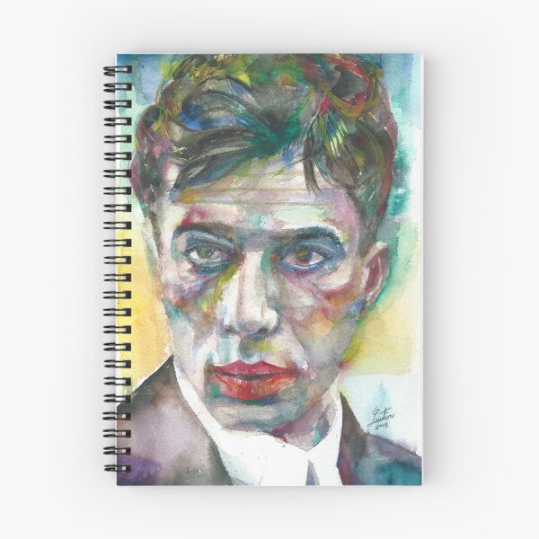 Item preview, BORIS PASTERNAK - retrato de acuarela.1 designed and sold by lautir.