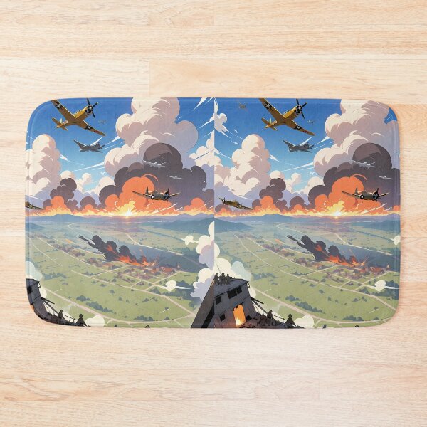 Item preview,  Airplanes Sniper Fight Cosmic Battles Harmony Journey Environments designed and sold by ART ATTACK ZONE.