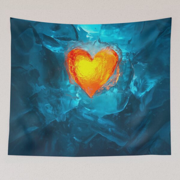 Item preview, Ice_Heart_01 designed and sold by Man-Made-Art.