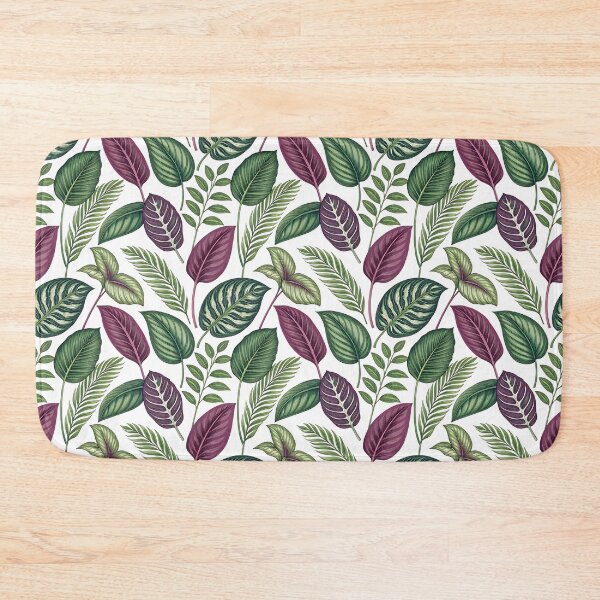 Item preview, Tropical Calathea Leaf Pattern  designed and sold by VividOrganica.