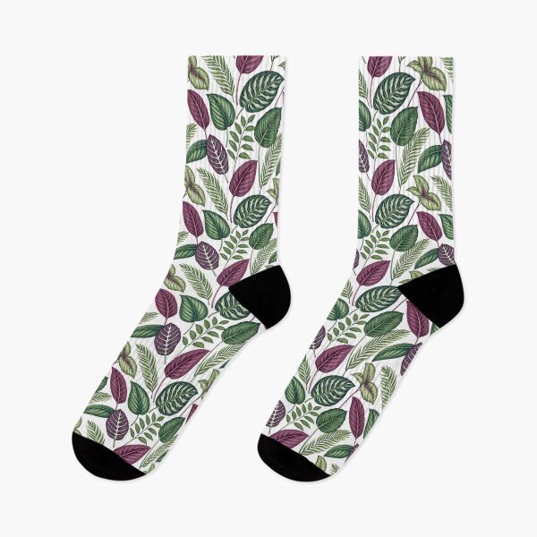 Item preview, Tropical Calathea Leaf Pattern  designed and sold by VividOrganica.