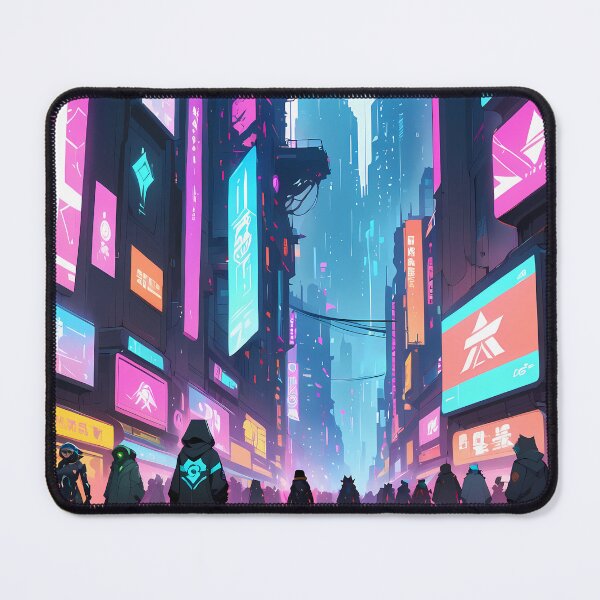Item preview, Cyberpunk City night Battles Natural Harmony Journey Environments designed and sold by ART ATTACK ZONE.