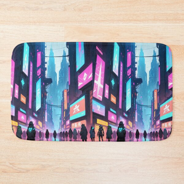 Item preview, Cyberpunk City night Battles Natural Harmony Journey Environments designed and sold by ART ATTACK ZONE.