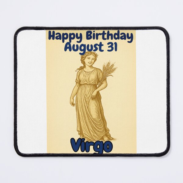 Item preview, Birthday Zodiac Sign – August 31 designed and sold by ariksworld.