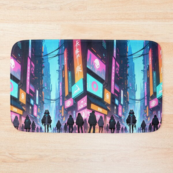 Item preview, Futuristic Cyberpunk Battles Natural Harmony Journey Environments designed and sold by ART ATTACK ZONE.
