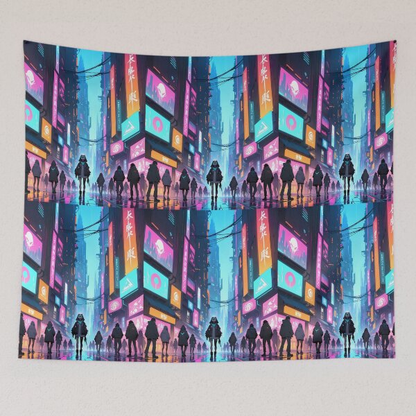 Item preview, Futuristic Cyberpunk Battles Natural Harmony Journey Environments designed and sold by ART ATTACK ZONE.