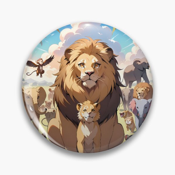 Item preview, Jungle Animals Cosmic Battles Natural Harmony Journey Environments designed and sold by ART ATTACK ZONE.