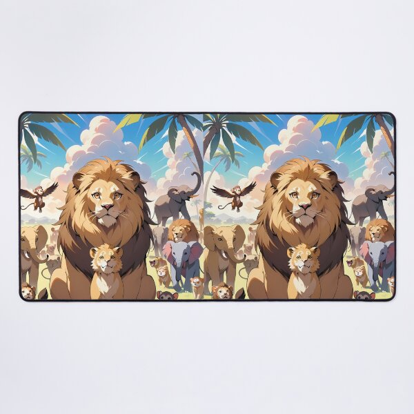 Item preview, Jungle Animals Cosmic Battles Natural Harmony Journey Environments designed and sold by ART ATTACK ZONE.