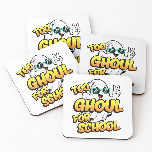 Item preview, Too Ghoul For School – Funny Halloween Ghost Shirt for Kids and Adults designed and sold by Zagdan.