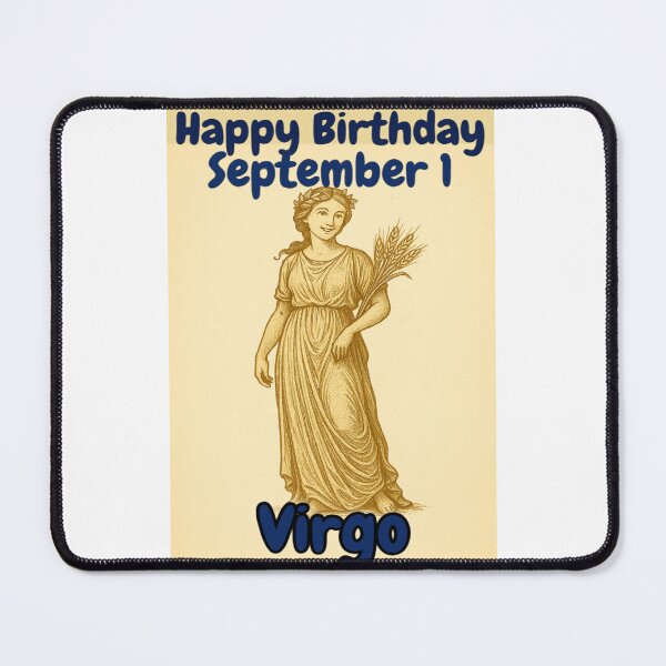 Item preview, Birthday Zodiac Sign – September 1 designed and sold by ariksworld.