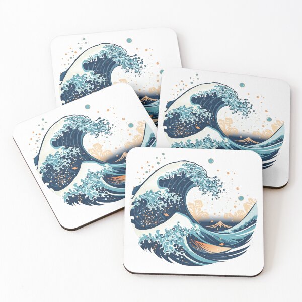 Item preview, Dynamic Abstract Ocean Waves Accent designed and sold by IdeaForever.