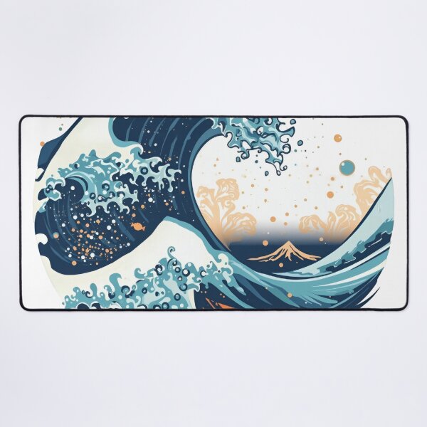 Item preview, Dynamic Abstract Ocean Waves Accent designed and sold by IdeaForever.