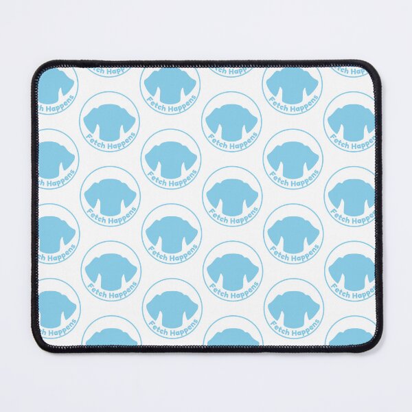Item preview, Fetch Happens - Round Sky Blue designed and sold by UncommonEveryday.