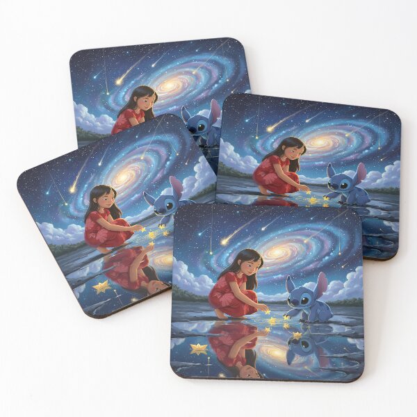 Item preview, Stitch and Lilo Pick Up Stars designed and sold by cloud lee.