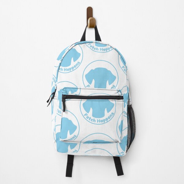 Item preview, Fetch Happens - Round Sky Blue designed and sold by UncommonEveryday.