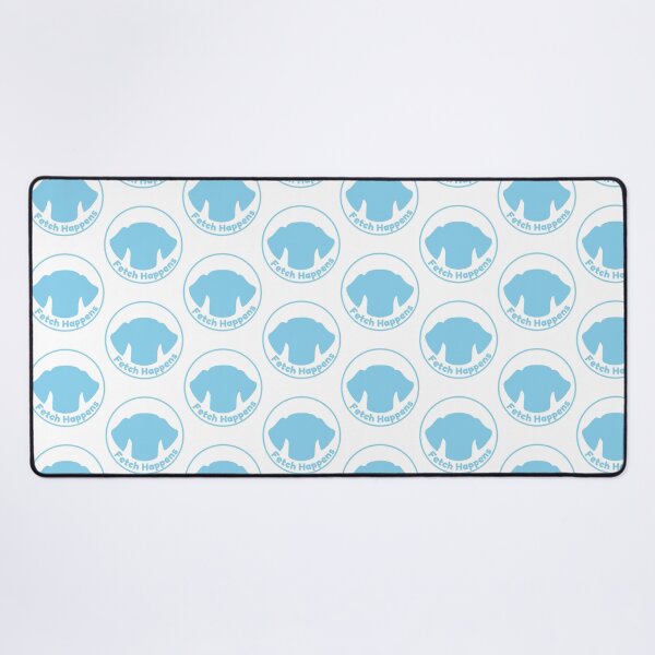 Item preview, Fetch Happens - Round Sky Blue designed and sold by UncommonEveryday.