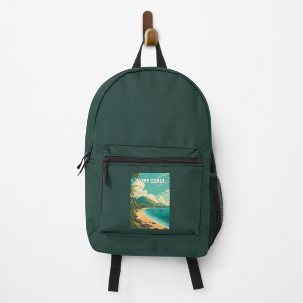 Item preview, Ivory Coast Illustration Travel Art Vintage designed and sold by KrisSidDesigns.