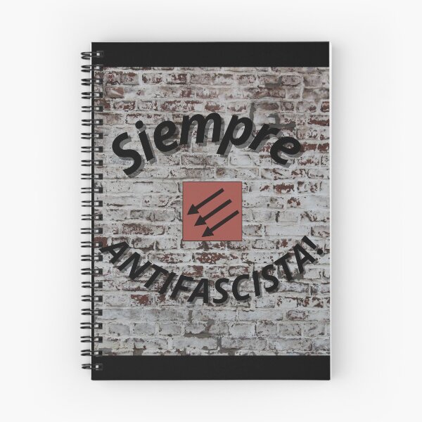 Item preview, Siempre Antifascista — Three Arrows Anti-Fascist Poster designed and sold by AnaPixMar.