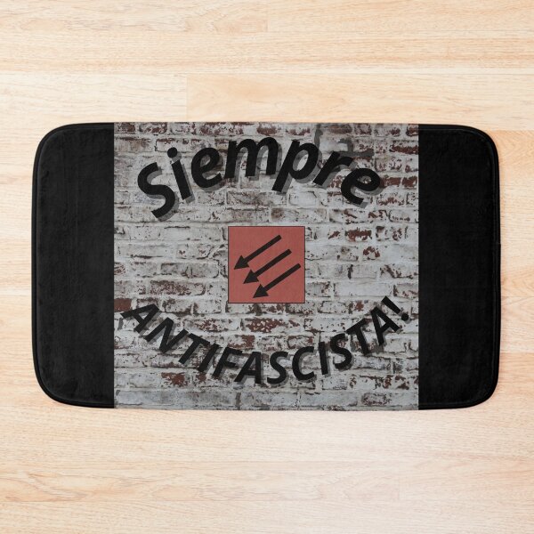 Item preview, Siempre Antifascista — Three Arrows Anti-Fascist Poster designed and sold by AnaPixMar.
