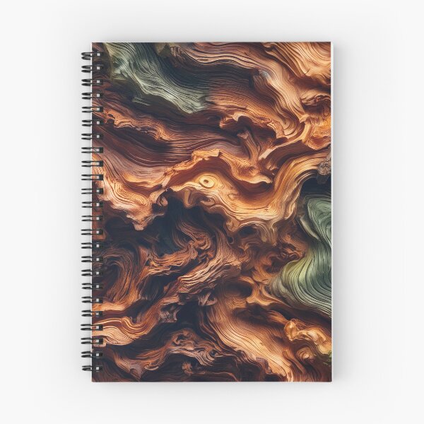 Artikelvorschau, Organic Flow – Abstrakte Holzstrukturkunst entworfen und verkauft von SamartkitDesign.