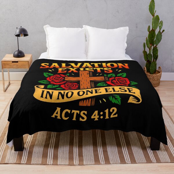 Item preview, Acts 4:12 Salvation Exists In No One Else designed and sold by plushism.
