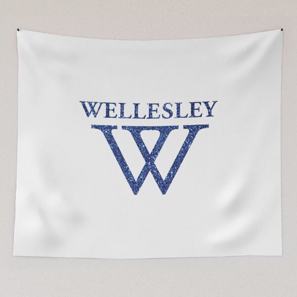 Item preview, wellesley glitter logo designed and sold by designsbysamantha.