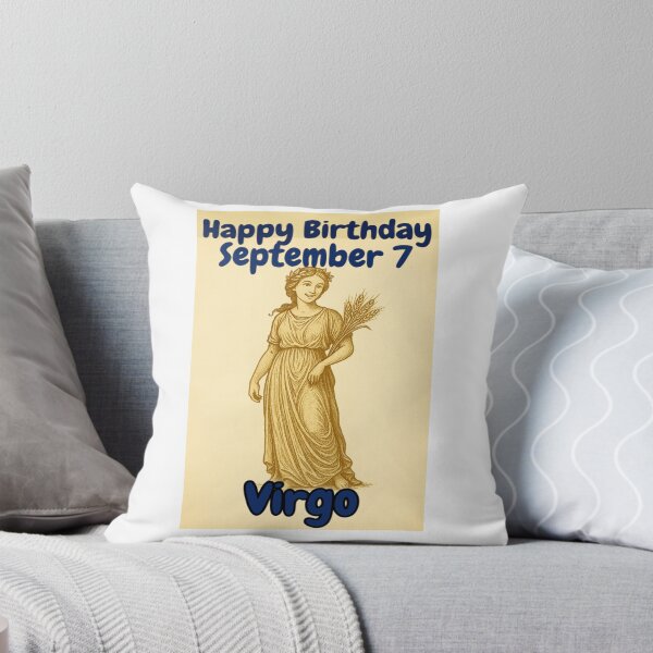 Item preview, Birthday Zodiac Sign – September 7 designed and sold by ariksworld.