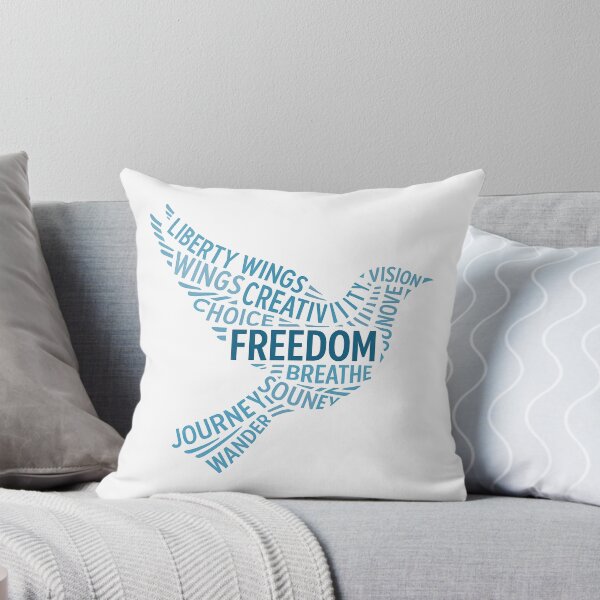 Item preview, Freedeom Wings / Creative Journey /  Minimalist Typography design designed and sold by anna2681.
