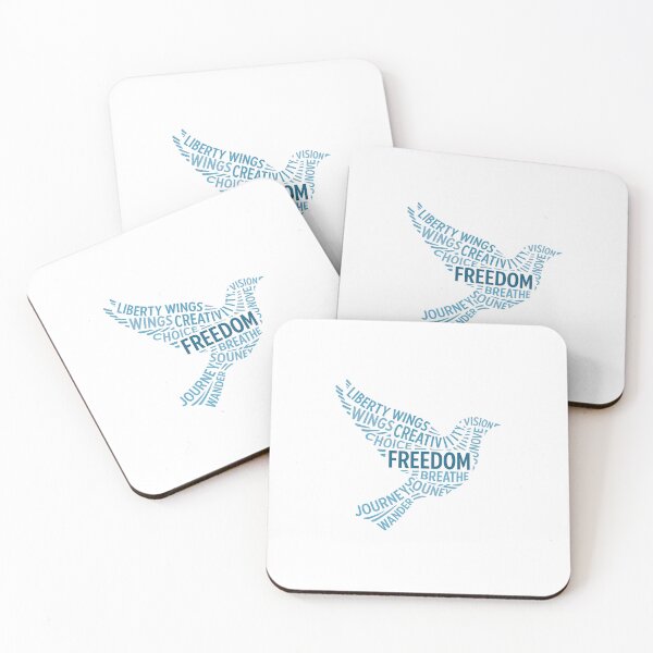 Item preview, Freedeom Wings / Creative Journey /  Minimalist Typography design designed and sold by anna2681.