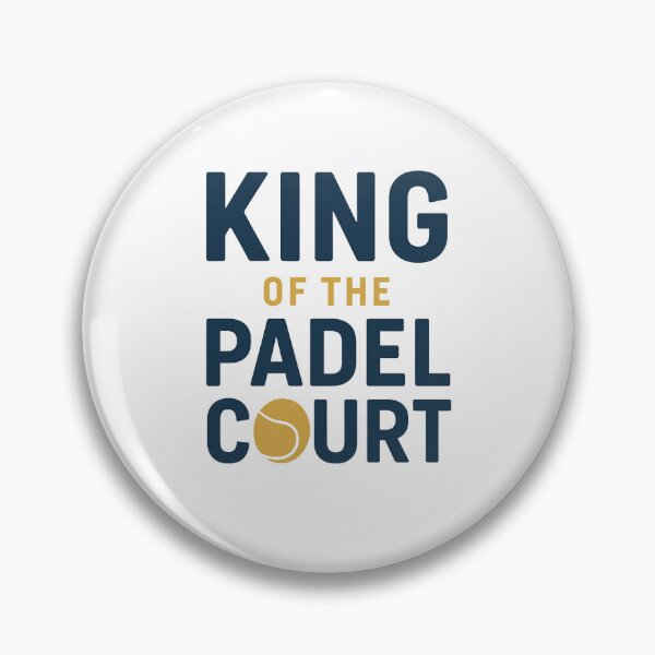 Item preview, Padel King of the Padel Court designed and sold by Minimal Mood.