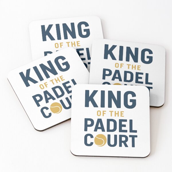 Item preview, Padel King of the Padel Court designed and sold by Minimal Mood.
